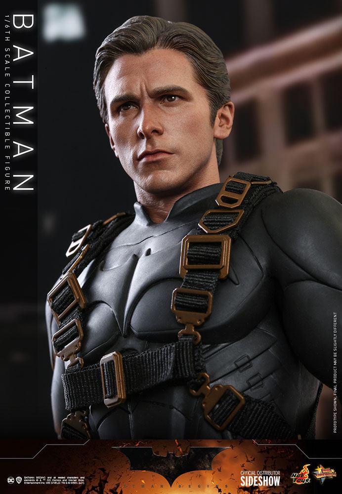 Batman Begins Movie Masterpiece Action Figure 1/6 Batman Hot Toys Exclusive 32 cm
